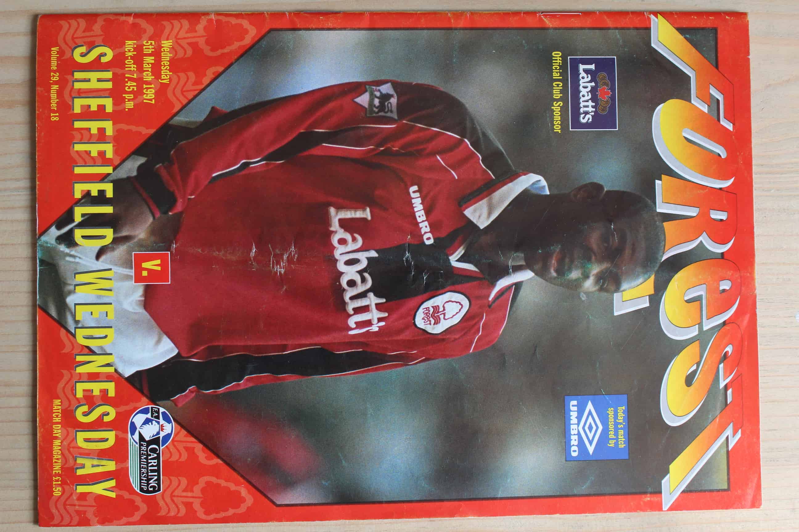 Nottingham Forest FC v Sheffield Wednesday FC 